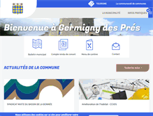 Tablet Screenshot of germigny-des-pres.fr
